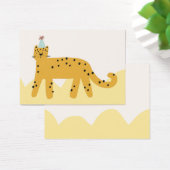 Gato cumpleañero con tonos amarillos (Bureau)