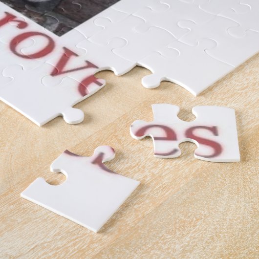 Gato désapprouve Jigsaw Puzzle (Côté)