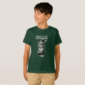 Gato en la hierba. t-shirt (Voorkant volledig)