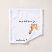gato modelo (Gant de toilette)