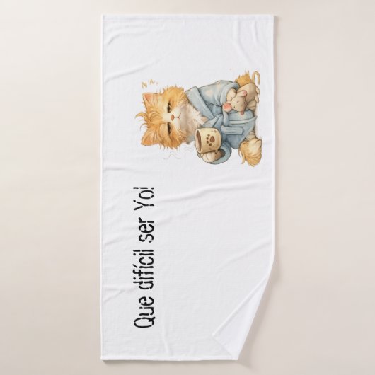 gato modelo bad handdoek (Badhanddoek)