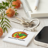 Gator Acryl Sleutelhanger (Voorkant Rechts)