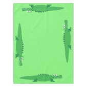 Gator Alligator Crocodile Kinder 1e verjaardag Tafelkleed (Voorkant)