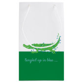 Gator Blues Petit sac cadeau brillant (Dos)