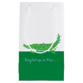 Gator Blues Petit sac cadeau brillant (Devant)