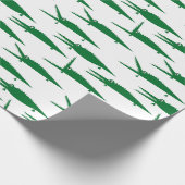 Gator Chomp | Alligator Reptile Cadeaupapier (Hoek)