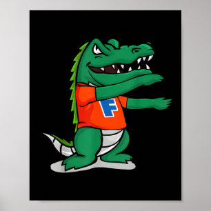 Gator Chomp Gator Boys Blijf Heet Poster