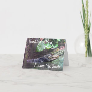 'Gator Grins : Pensez à vous - Carte de notes