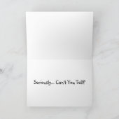 'Gator Grins : Pensez à vous - Carte de voeux (Intérieur)