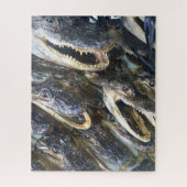 Gator Head Jigsaw Puzzle (Vertical)