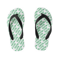 Gator Love Groene Tegel Strand Slippers