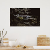 Gator Portret Poster (Keuken)