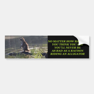 GATOR RIDE BUMPERSTICKER