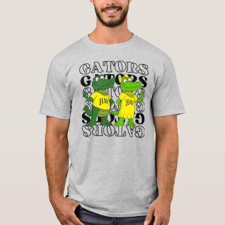 Gator Spiegel Achtergrond T-shirt