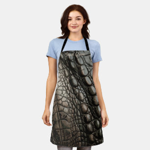 Gator-textuur Schort