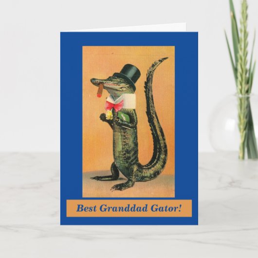 Gator Vaderdag Kaart (Voorkant)