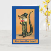 Gator Vaderdag Kaart (Gele Bloem)