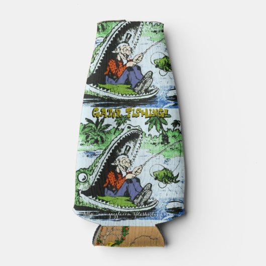 "Gator Vist!" Flesjeskoeler (Voorkant)