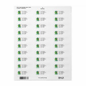 Gators Return Address Label (Full Sheet)
