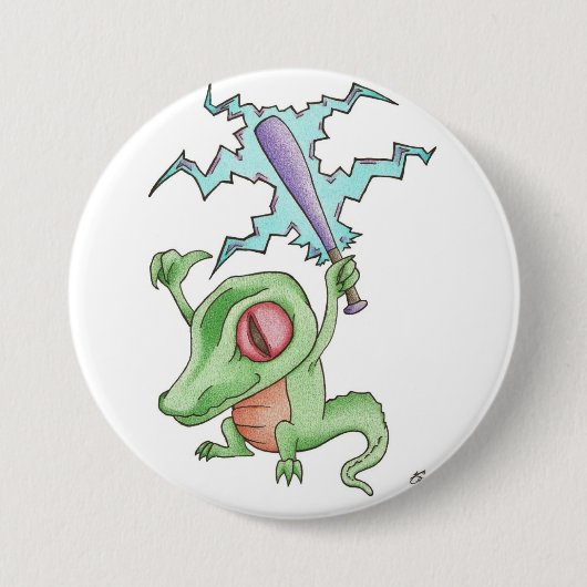 Gators! Ronde Button 7,6 Cm (Voorkant)