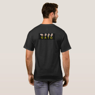 Gato's Watching4, Cat Unisex Crewneck T-shirt