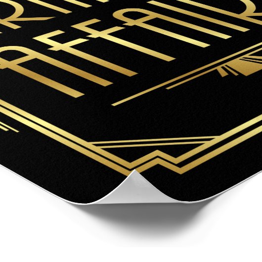 Gatsby Art Déco C'EST UNE GRANDE AFFAIRE Signe Imp (Coin)