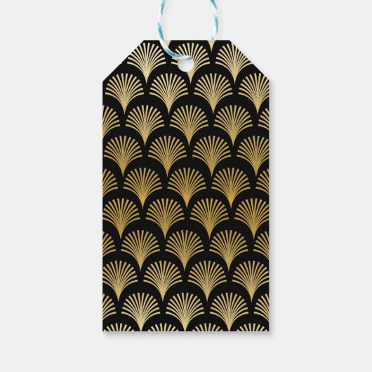 Gatsby Dank u Labels 1920's Labels Twenties Bruilo Cadeaulabel (Achterkant)