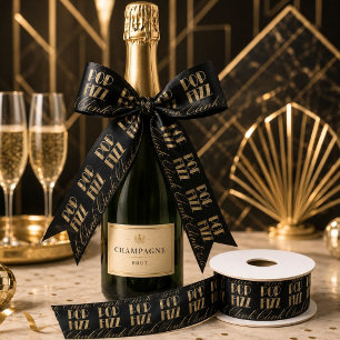 Gatsby-feest Gold and Black Pop Fizz Clink Lint