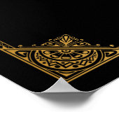 Gatsby geïnspireerd trouwbord MR Poster (Hoek)