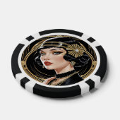 Gatsby Glamour Poker Chips (Enkel)