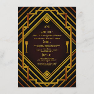 Gatsby Gold 1920's Nieuwjaarsmenu Menu