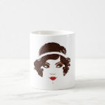 Gatsby Mariage Gatsby Gold Girl Mug<br><div class="desc">Faites de votre soirée à thème Gatsby un moment inoubliable avec ces tasses amusantes ! Parfait pour les faveurs de fête ou les cadeaux de fête de mariage. Une partie de la collection Gatsby Gold.</div>