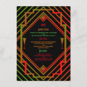 Gatsby Miami 1920's New Year Menu (Devant)