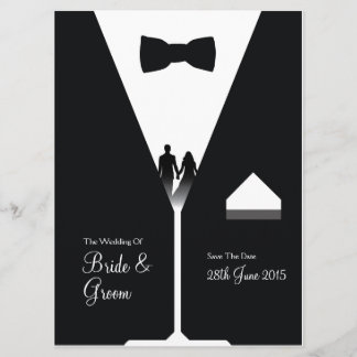 Gatsby Style - Art Deco-trouwuitnodiging Save The Date