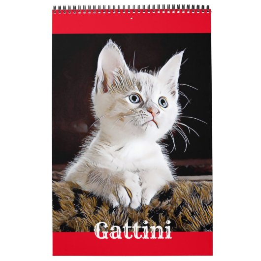GATTI GATTINI CUCCIOLI - Calendario Kalender (Hoes)