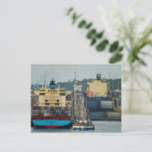 Gatun Locks 1 Briefkaart (Staand voorkant)