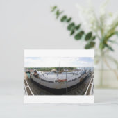 Gatun Locks 9 Briefkaart (Staand voorkant)
