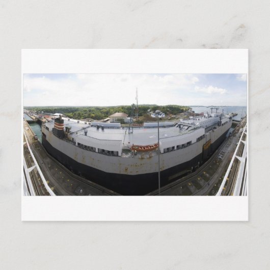 Gatun Locks 9 Briefkaart (Voorkant)