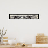 Gatun Locks Panama Photo 1913 Poster (Keuken)