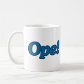 Gauche et droite Ope! mug (Gauche)