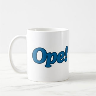 Gauche et droite Ope! mug
