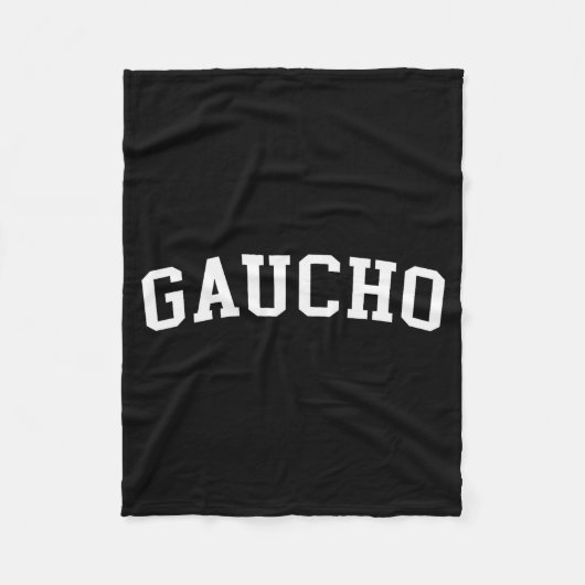 Gaucho fleece deken (Voorkant)