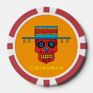 Gaucho Suiker Schedel Pokerchips