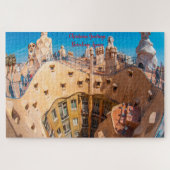 Gaudi Architecture Barcelona. Legpuzzel (Horizontaal)