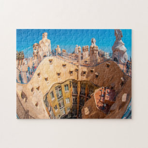 Gaudi Architecture Barcelona. Legpuzzel