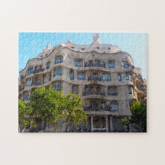 Gaudi Architecture Barcelona. Legpuzzel (Horizontaal)
