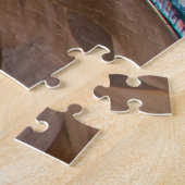 Gaudí-architectuur Barcelona. Legpuzzel (Zijkant)