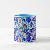 Gaudi geïnspireerd multicolor mozaïek patroon mok (Midden)