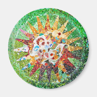 Gaudi Green Sun Magnet Magneet