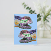 Gaudi Lizard Head Mosaics Briefkaart (Staand voorkant)